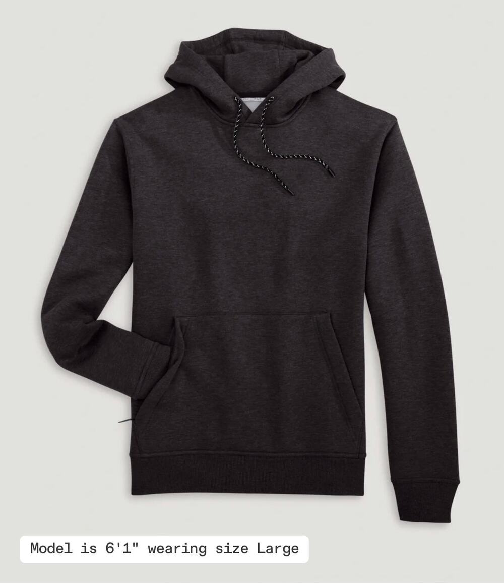 Free Fly Men's Bamboo Northcoast Fleece Pullover Hoodie, Size Large